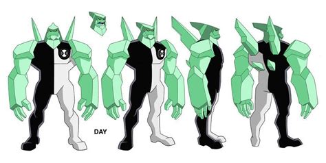 Concept Arts Of Ben 10 By Dave Johnson Ben 10 Character Model Sheet
