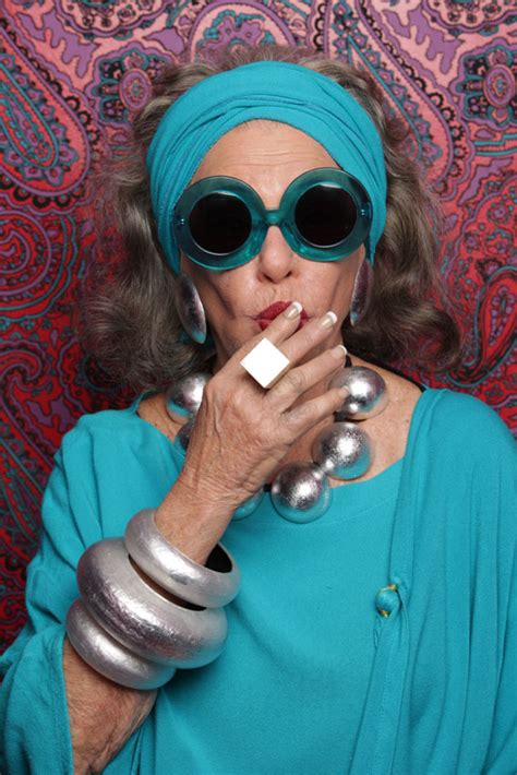 Glam Grannies Model Karen Walker Ss Eyewear Metro Uk