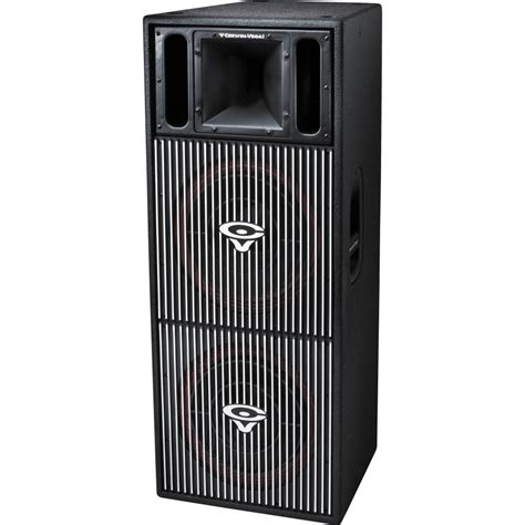 5 1/4 midrange for vocal clarity; Cerwin Vega 2x15 Inch 3 Way Passive Full Range Cabinet