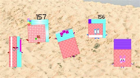 Numberblocks Band Retro 141 To 160 Each Sound Youtube