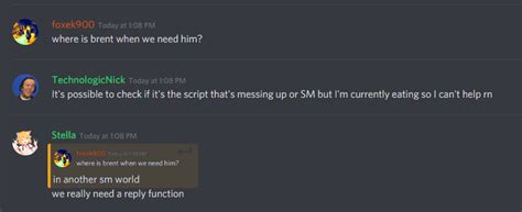 More Detailed Quote Options Discord