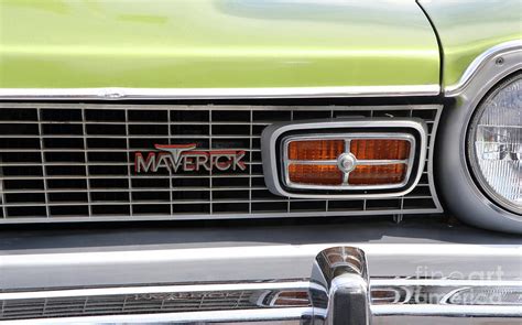 Ford Maverick Emblem 8276 Photograph By Jack Schultz Fine Art America