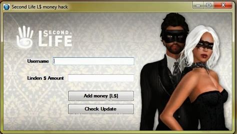 Hacks For Everyone: Second Life - Linden Generator & Hack