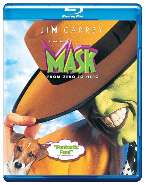 The Mask Blu Ray Jim Carrey Cameron Diaz Peter Riegert