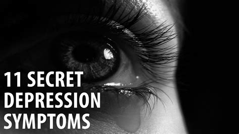 Depression Symptoms 11 Secret Signs Youre Depressed Youtube