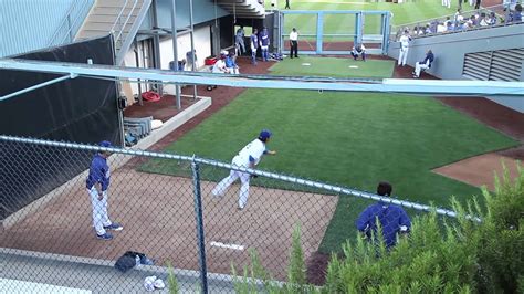 Dodgers Hyun Jin Ryu 류현진 Bullpen Warm Up Dodger Stadium By Dodger