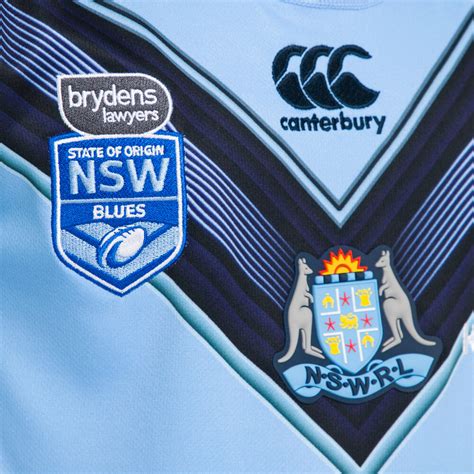 The blues team bus crosses the bermuda triangle cruising down caxton street and queensland romp away game 2 2020: NSW Blues State of Origin 2020 Kids Home Jersey | Rebel Sport