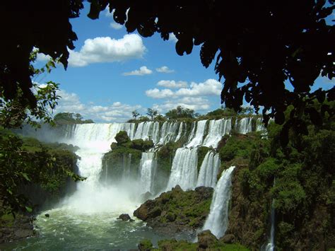 Iguazu Falls Argentina Iguazu Falls Natural Landmarks Outdoor