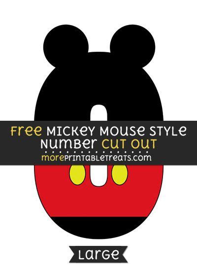 Pin On Mickey Mouse Party Printables