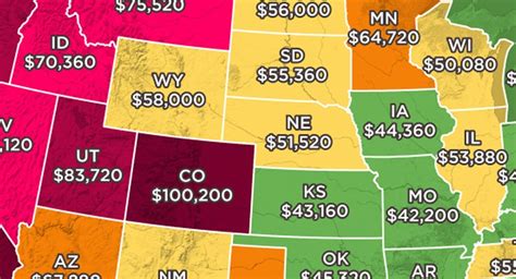The Salary You Need To Be Paid In Every State To Afford An Average Home