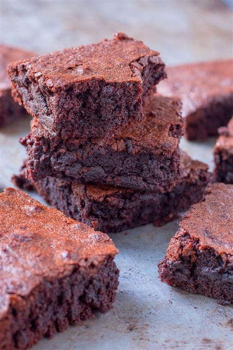 easy brownie recipe with cocoa brownies fudgy brownies baker bettie recipe brownies