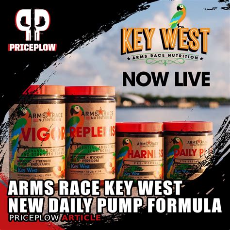 Arms Race Nutrition Key West Flavor Brings New Daily Pump Formula The