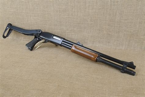 Factory Remington 870 Police 12 Gauge Folding Stock Old Arms Of