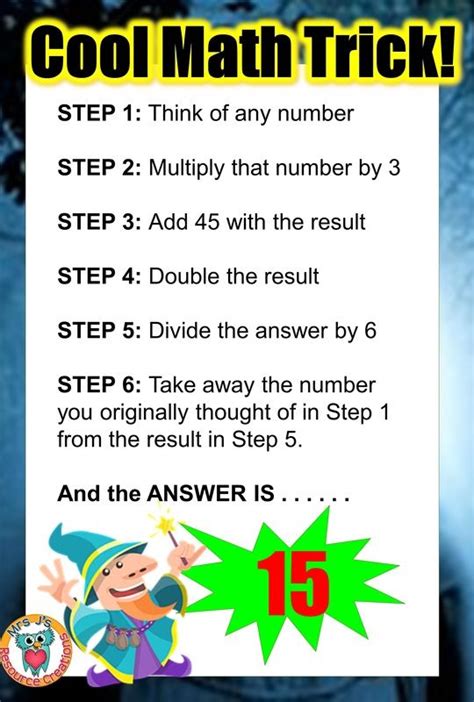 Cool Math Trick To Get Your Students Doing Math With A Bit