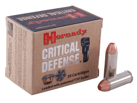 Hornady Critical Defense 45 Colt Long Colt Ammo 185 Grain Hornady