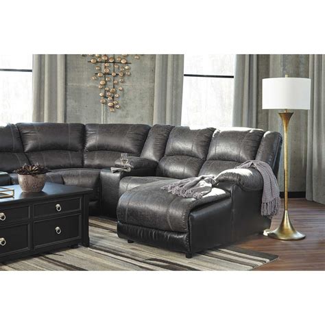 Check spelling or type a new query. Nantahala Slate 7 Piece Reclining Sectional with LAF ...