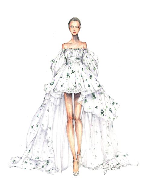 Pin By Eris Tran Illustrator On Bridal Sketches Fashion Illustration