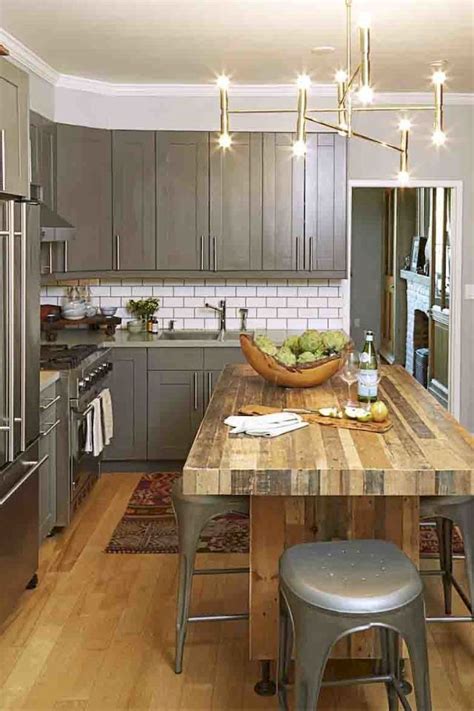 Stunning Small Island Kitchen Table Ideas Home to Z | Kitchen design