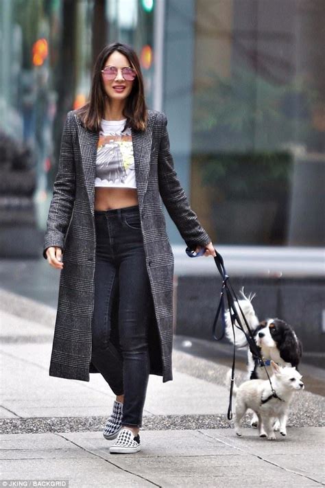Olivia Munn Abandons Her Walk Because Her Dog Hates The Rain Star