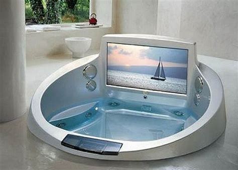 How do jacuzzi bath remodels work? Luxury Jacuzzi Tubs Design Ideas With Entertainment Media ...