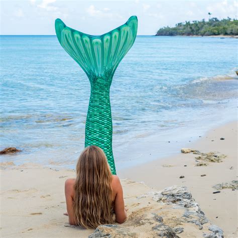 Fin Fun Reinforced Mermaid Tail For Swimming And Monofin Kids Size 10