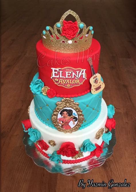 Elena Of Avalor Cake Elena De Avalor Pastel De Disney Decoracion