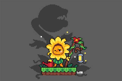 Woostar On Twitter A Sunflower Character For Pixel Dailies Pixel
