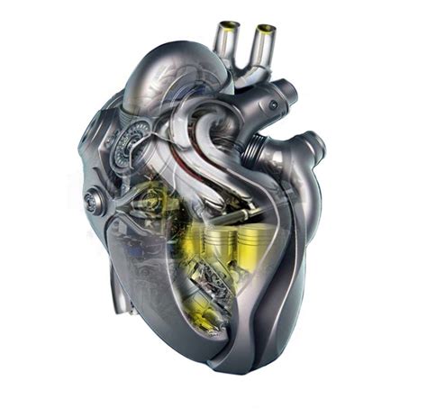 Shell Lubricants Mechanical Heart Sr Anatomical