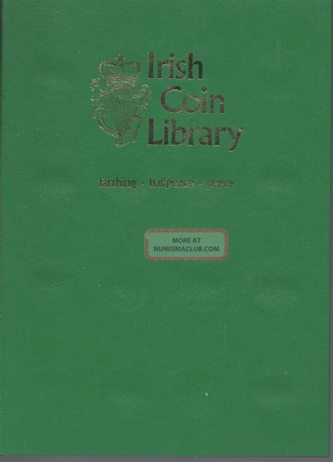 Farthing Halfpence Pence Irish Coin Library Folder Nos