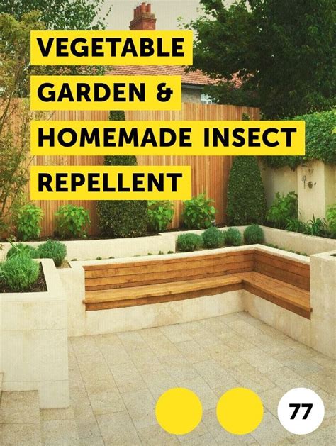Vegetable Garden And Homemade Insect Repellent Only A Few Of The Insects