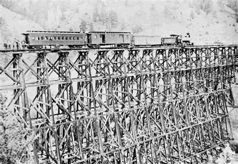 1884 Photo Of High Bridge On The Lake City Railroad A Branch Of The