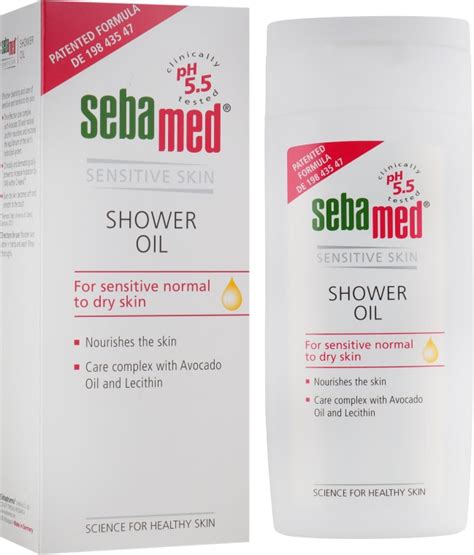 Sebamed Sensitive Skin Shower Oil Масло для душа купить по лучшей цене в Украине Makeup Ua