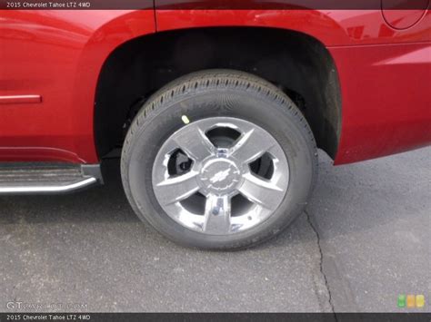 2015 Chevrolet Tahoe Ltz 4wd Wheel And Tire Photo 91925845