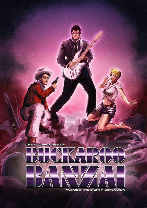 The Adventures Of Buckaroo Banzai Film Poster By