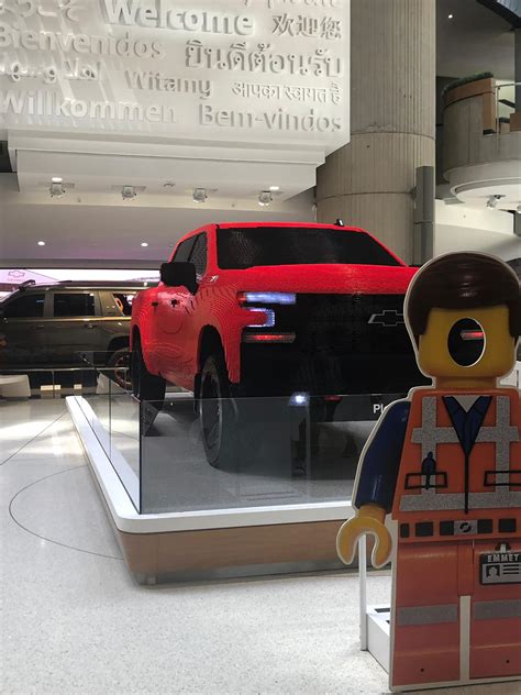 Spotted The Lego Chevrolet Silverado 1500 Trail Boss At The Gm