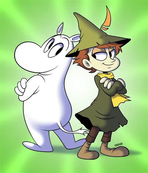 larry mantic s art on twitter rt vinzound snufkin and moomin commission for a lorenzo1