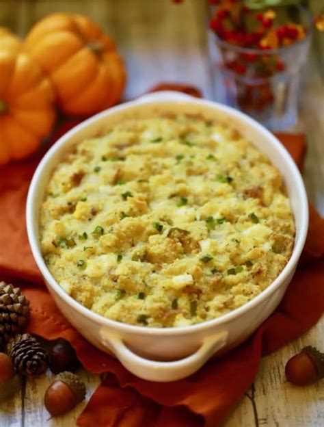 The only recipe she doesn't touch is her grandmama carolin's unimprovable cornbread dressing. Traditional Southern Cornbread Dressing | Grits and Pinecones