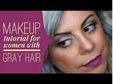 Images of Makeup For Gray Hair Blue Eyes