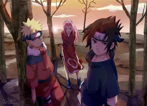 Gambar Naruto Character Images Cute Team 7 Wallpaper Background Photos