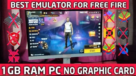Best Emulator For Free Fire Low End Pc 1gb Ram No Graphics Card 2021