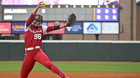Oklahoma Ace Jordy Bahl Shuts Out Stanford In Womens College World