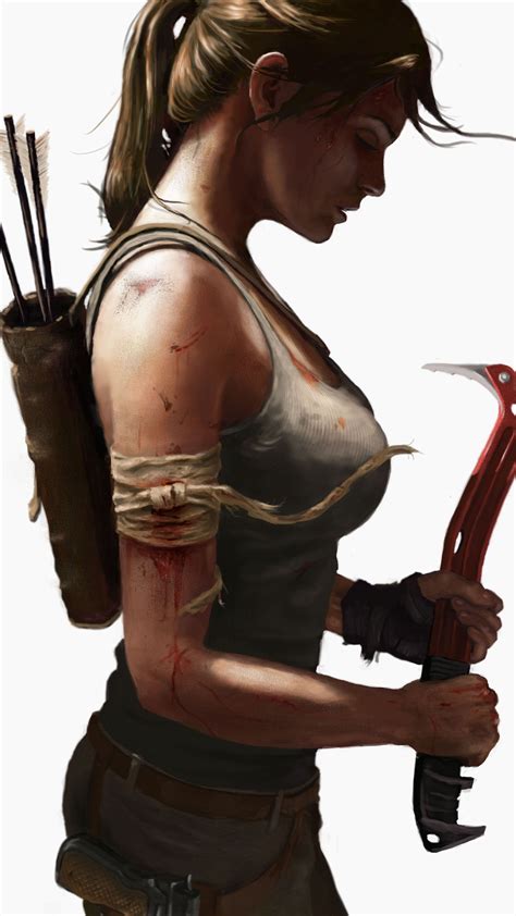 1080x1920 8k Tomb Raider Lara Croft Iphone 7,6s,6 Plus, Pixel xl ,One ...