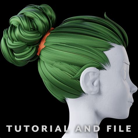 blender hair tutorial modeling hair in blender blender 3d pinterest easy workflow