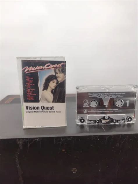 Vision Quest Soundtrack Cassette Tape 1985 Madonna Dio Journey