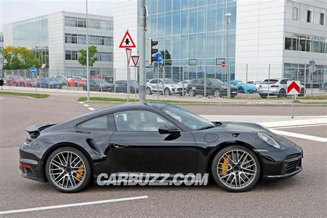 New Porsche Turbo Caught Practically Naked Carbuzz