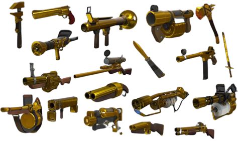 Steam Community Guide All Of The Australium Weapons In Tf2