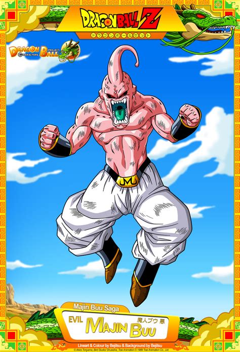 However, each form has a different personality and goals, essentially making them separate individuals. Dragon Ball Z - Evil Majin Buu by DBCProject on DeviantArt