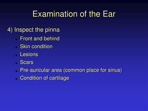 Ppt Examination Of The Ears Nose Throat And Neck Powerpoint