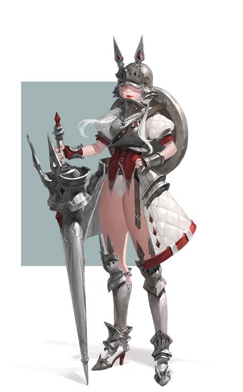 Artstation Rabbit Hyemin Lim Special Characters Female Characters