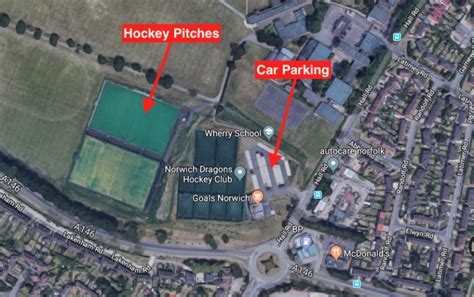 Finding Our Pitches And Clubhouse Norwich Dragons Hockey Club